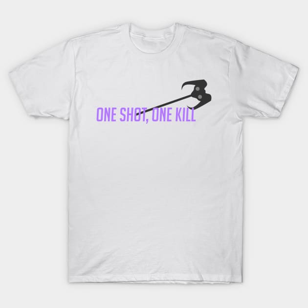 One shot, one kill T-Shirt by badgerinafez